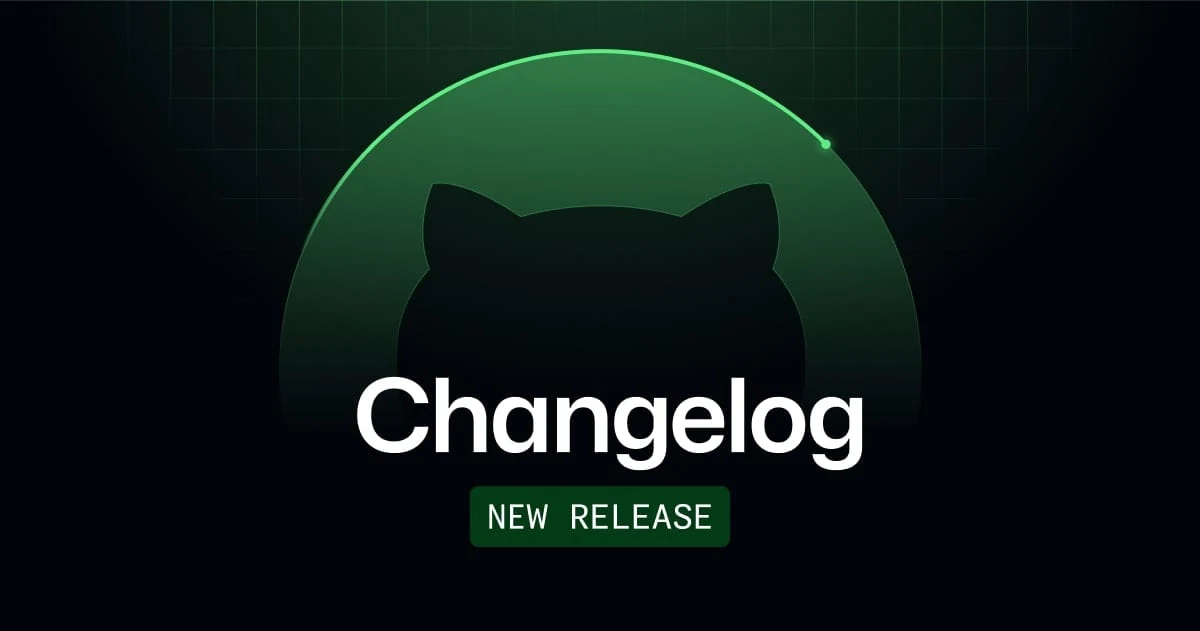 GitHub Changelog 官方更新配图
